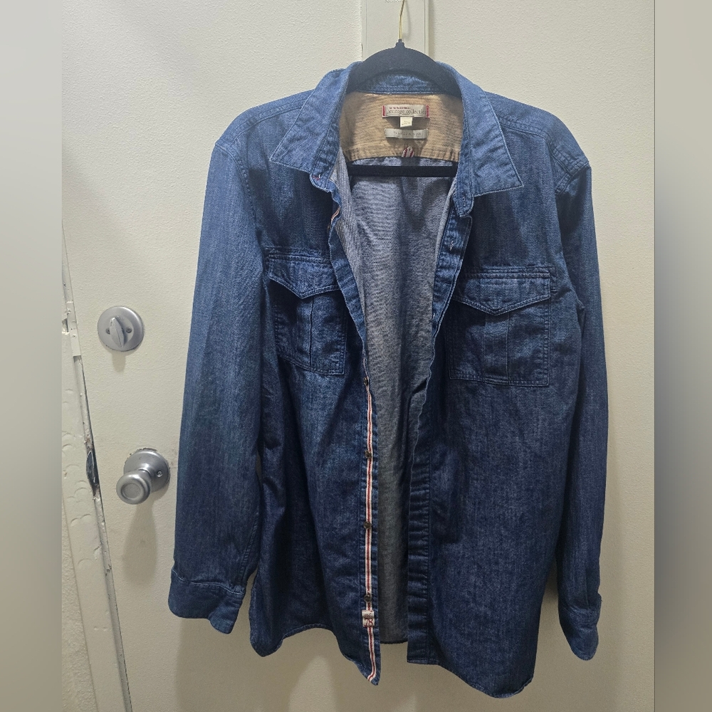 Banana Republic Heritage Collection Denim Shirt - XL - Tailored Slim Fit - Picture 2 of 12